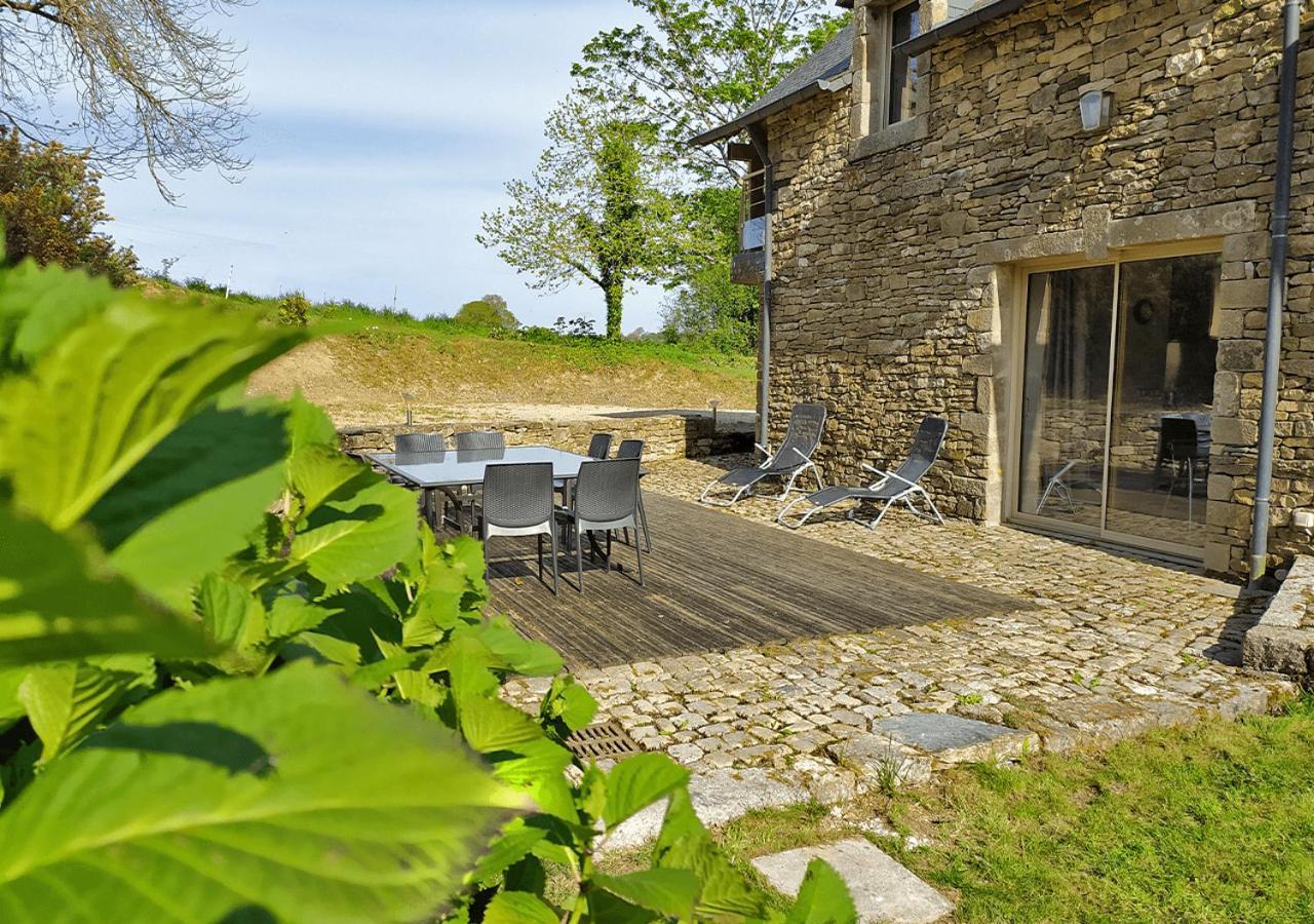 Coeur Du Finistere Villa Pleyben Buitenkant foto